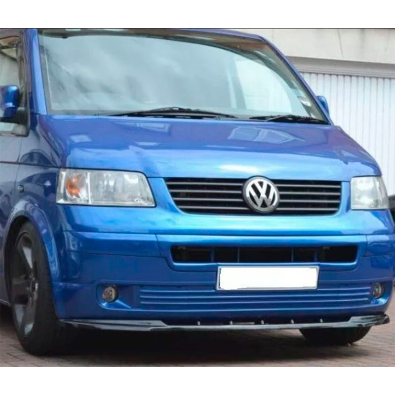 OneWay, Frontspoiler, Glänzend schwarz, Passend für Volkswagen Transporter T5 (2003-2009)