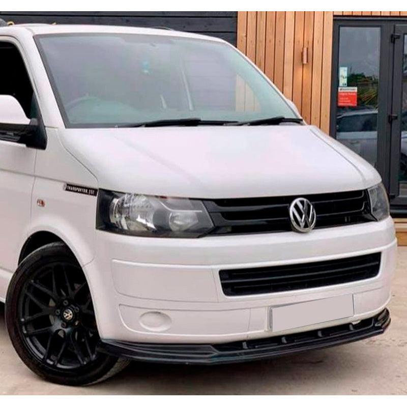 OneWay, Frontspoiler, Glänzend schwarz, Passend für Volkswagen Transporter T5.1 (2010-2015)