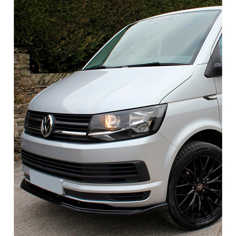 OneWay, Frontspoiler, glänzend schwarz, Passend für Volkswagen Transporter T6 (2015-2019)