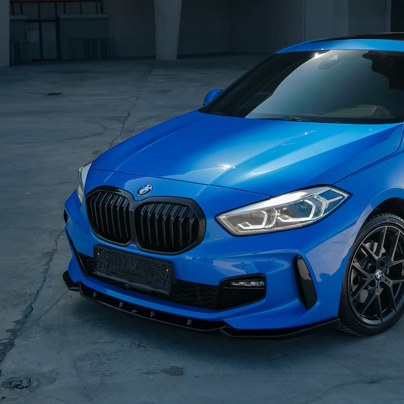 OneWay, Frontspoiler, Hochglanzschwarz, Passt für BMW 1-Series F40 M-Pack/M135i 2019-, „Sportliche Eleganz“