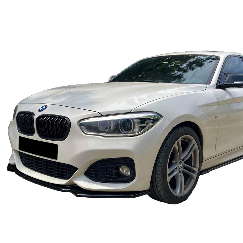 OneWay, Frontspoiler, glänzend schwarz, Passend für BMW 1-Serie F20/F21 M-Power Facelift 2015-2019