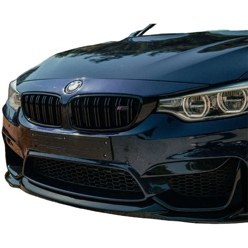 OneWay, Frontspoiler, glänzend schwarz, Passend für BMW M3 F80 (2014-2018) & M4 F82 (2014-2021)