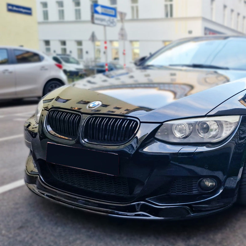 OneWay, Frontspoiler, glänzend schwarz, Passend für BMW 3-Serie E92/E93 M-Sport 2010-2013