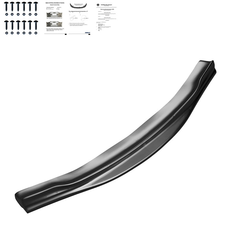 OneWay, Frontspoiler, Glanzschwarz, passt für BMW M5 F10/F11 (2011-2016), 100% fahrzeugspezifisch
