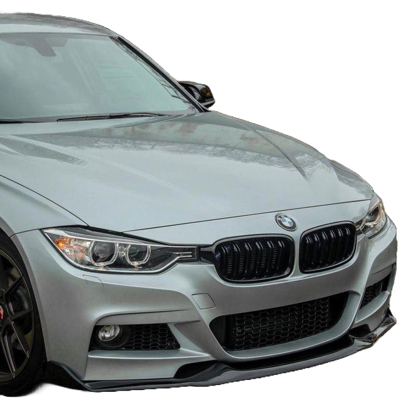 OneWay, Frontspoiler, glänzend schwarz, Passend für BMW 3-Serie F30 M-Tech (2012-2019)
