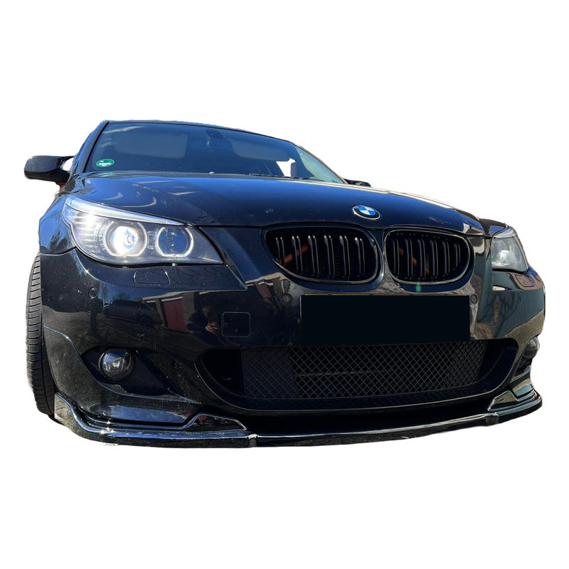 OneWay, Frontspoiler, glänzend schwarz, Passend für BMW 5-Series E60/E61 M-Pack 2003-2010, 'Eleganz'