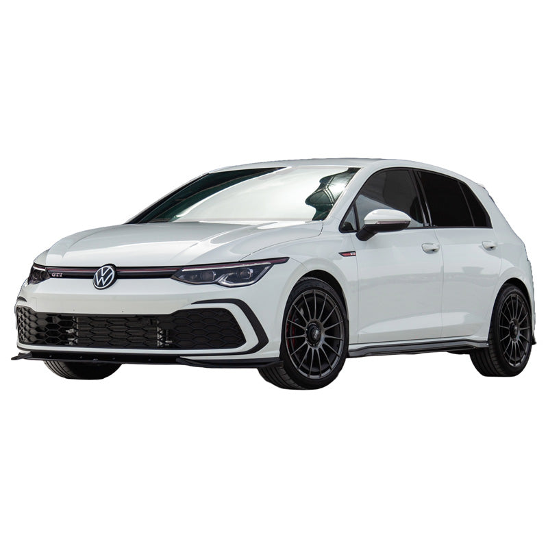 OneWay, Frontspoiler, glänzend schwarz, Passend für Volkswagen Golf VIII HB/Variant GTI/GTE/R Line 2020-, 'Sporty Design'