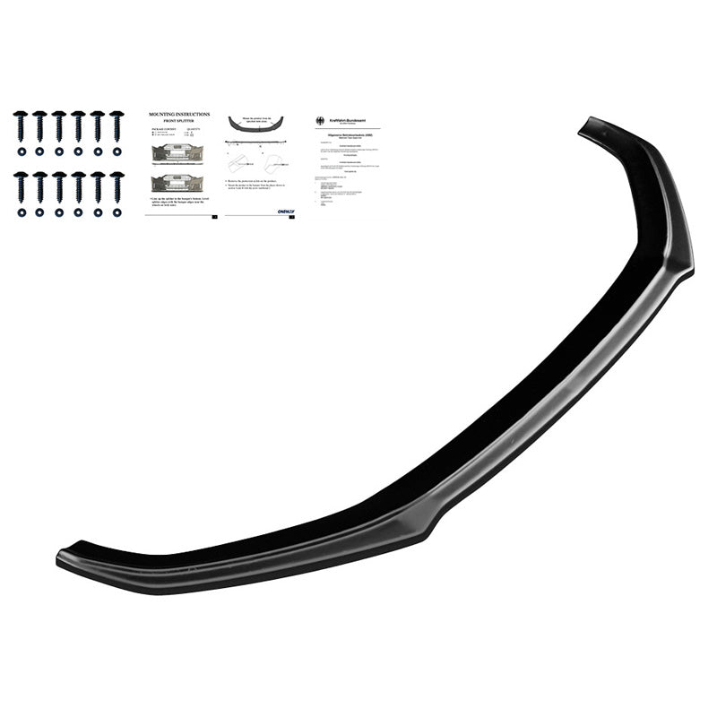 OneWay, Frontspoiler, glänzend schwarz, Passend für Audi A5 S-Line/S5 F5 Coupe/Sportback 2017-2019