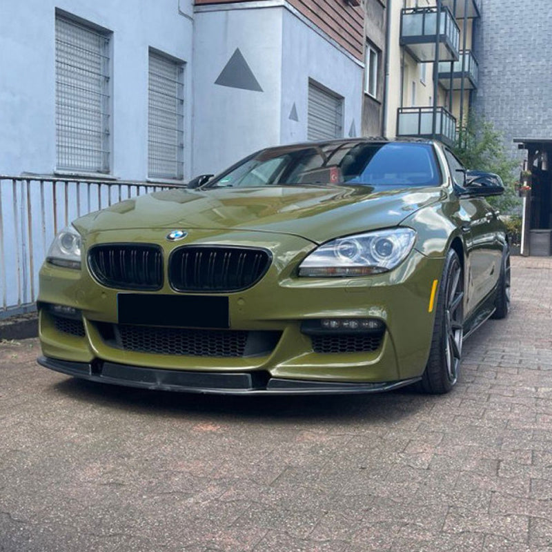 OneWay, Frontspoiler, glänzend Schwarz, Passend für BMW 6-Series F06/F12/F13 Facelift M-Pack 2013-2018