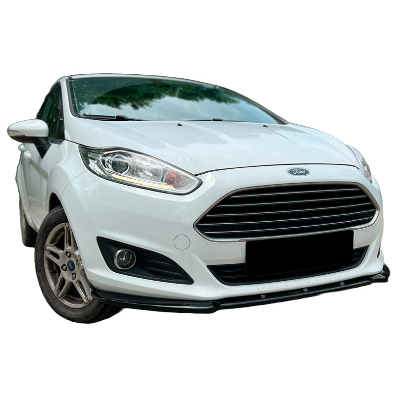 OneWay, Frontspoiler, glänzend Schwarz, Passend für Ford Fiesta MK7 Facelift (2012-2017)