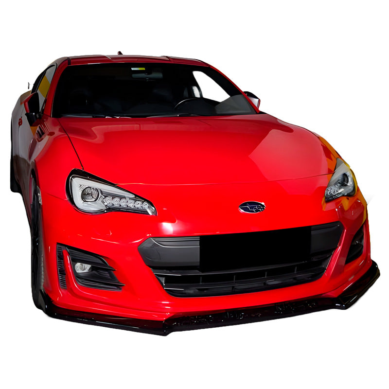 OneWay, Frontspoiler, glänzend Schwarz, Passend für Subaru BRZ MK1 2012-2017, OEM-Qualität, ABE, TÜV-geprüft