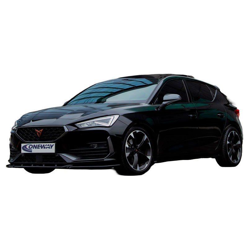 OneWay, Frontspoiler, Glanzschwarz, Passend für Cupra Leon HB/ST 2020-2024