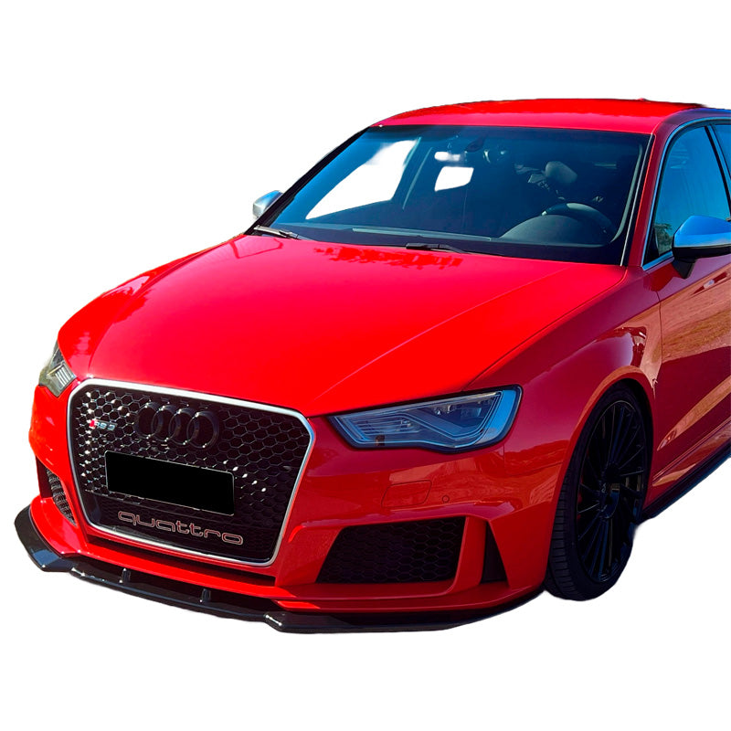 OneWay, Frontspoiler, Glanzschwarz, Passend für Audi RS3 8V Sportback (2015-2016)