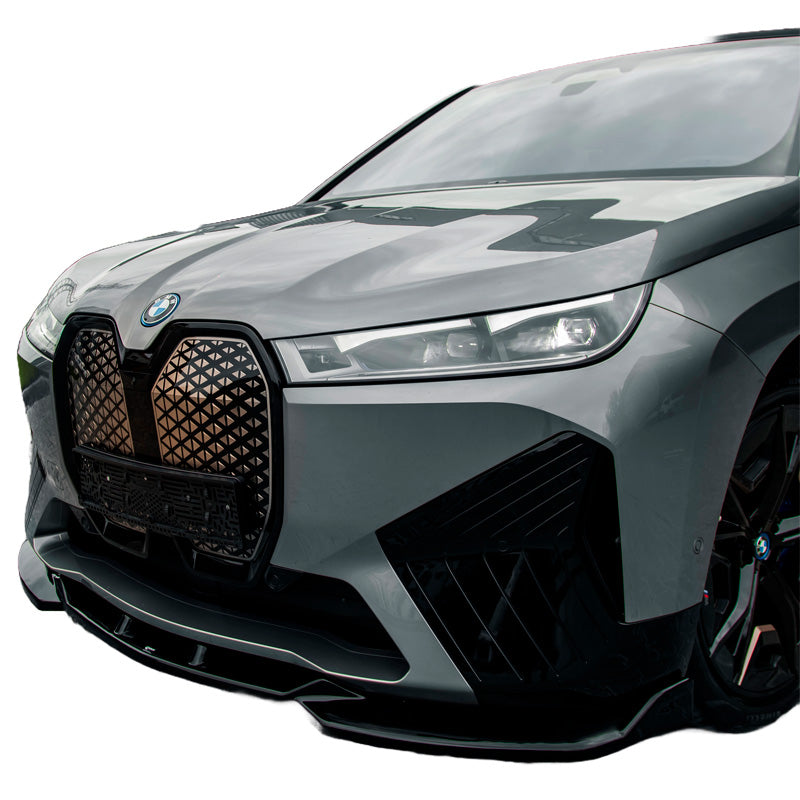 OneWay, Frontspoiler, Glanzschwarz, Passend für BMW iX M-Pack (i20) 2021-, 'Aerodynamisches Design'