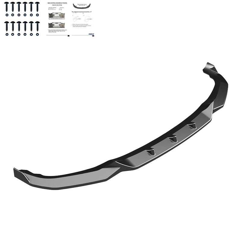 OneWay, Frontspoiler, Glanzschwarz, Passend für BMW X1 F48 M-Pack (2015-2019)