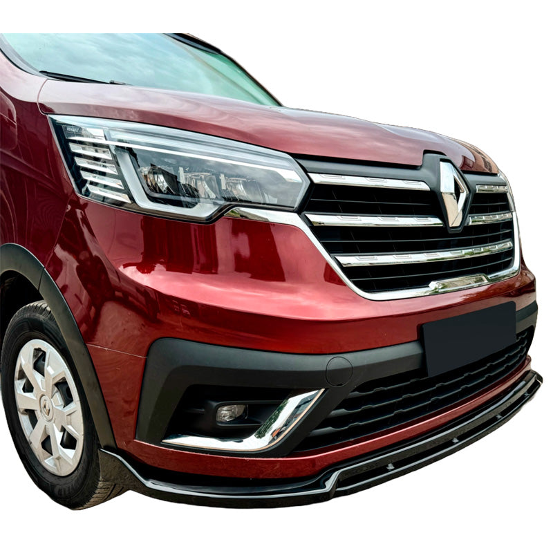 OneWay, Frontspoiler, glänzend schwarz, Passend für Renault Trafic 2022-, 2-teiliges Set