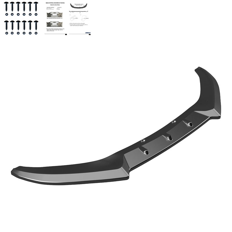 OneWay, Frontspoiler, glänzend schwarz, Passend für Ford Puma ST/ST-Line (2019-2024)