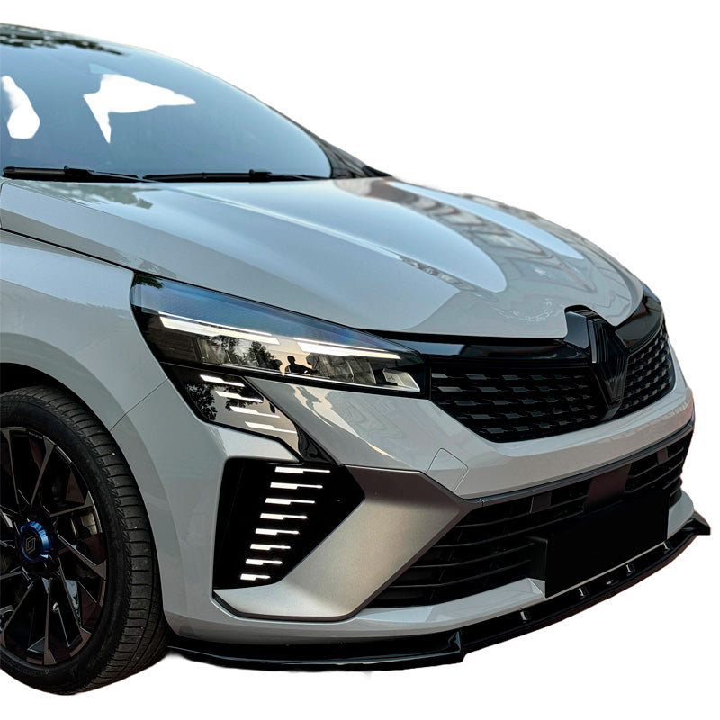 OneWay, Frontspoiler, glänzend schwarz, Passend für Renault Clio MK6 2024-, 'Elegance'