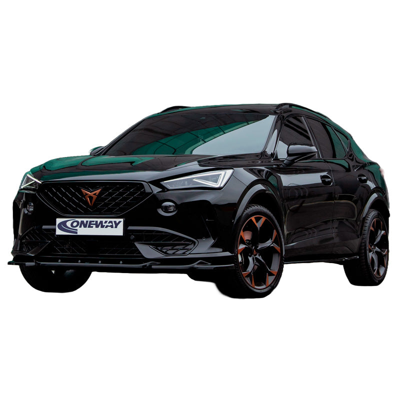 OneWay, Frontspoiler, glänzend schwarz, Passend für Cupra Formentor 2020-2024, 'Version 3'