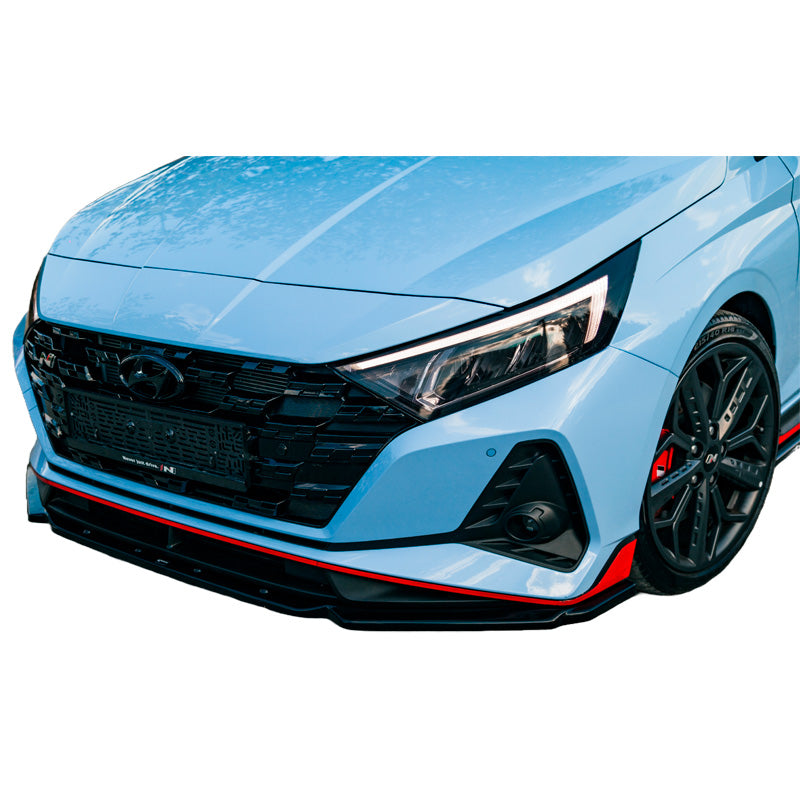 OneWay, Frontspoiler, glänzend schwarz, Passend für Hyundai i20 N MK3 2020-, 'Sporty Design'