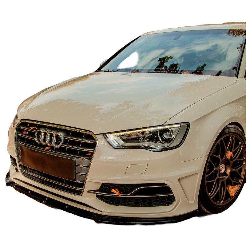 OneWay, Frontspoiler, hochglanzschwarz, Passend für Audi S3 Sportback 8V (2013-2016)