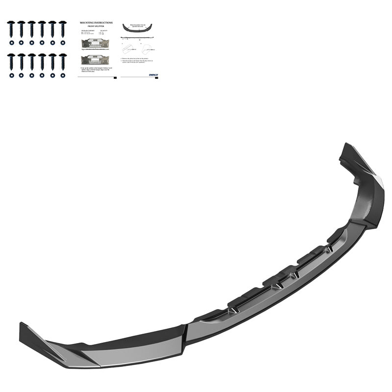 OneWay, Frontspoiler, glänzend schwarz, Passend für BMW M2 G87 Coupe 2023-, 'Elegant Design'