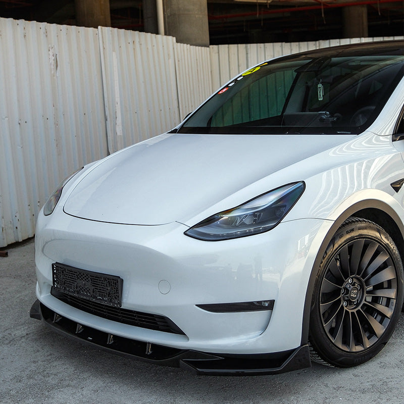 OneWay, Frontspoiler, Glanzschwarz, passt für Tesla Model Y (2019-2025)