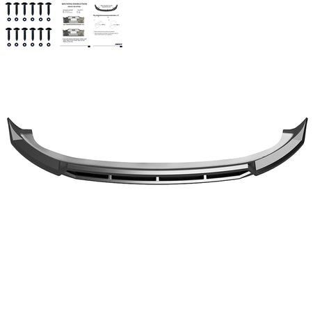 OneWay, Frontspoiler, Glossy black, passer til Tesla Model Y 'Juniper' FL (2025-)