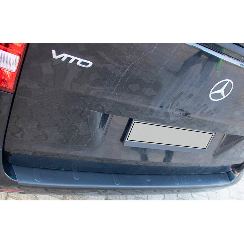 OneWay, Heckstoßstangenschutz, Mattschwarz, Passend für Mercedes Vito W447 (2014-), 'Elegant'