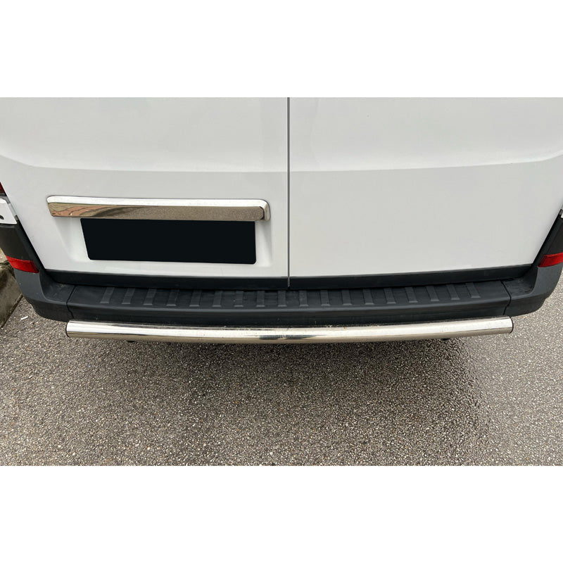 OneWay, Heckstoßstangenschutz, Mattschwarz, Passend für Volkswagen Crafter MK2 (2016-) & MAN TGE MK1 PreFacelift (2016-)