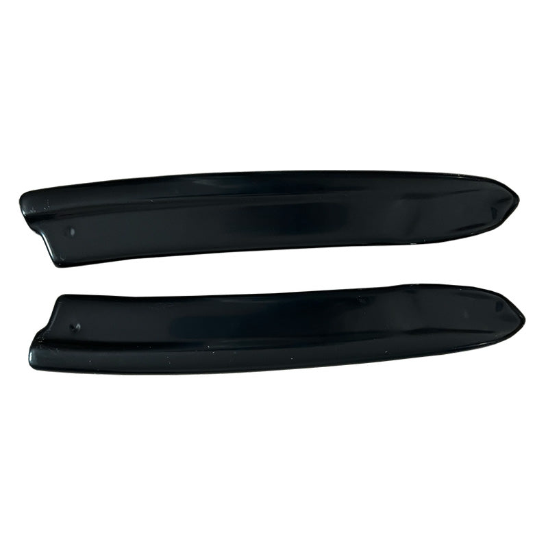 OneWay, Heckstoßfänger-Seitensplitter, Hochglanzschwarz, passend für Skoda Octavia IV RS HB/Combi (2020-), Satz à 2 Stk.