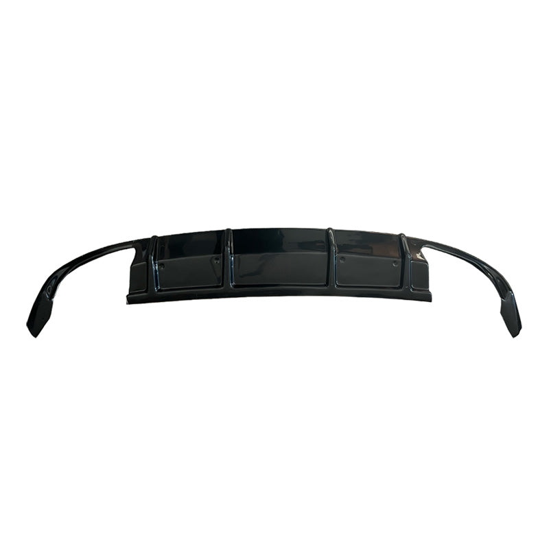 OneWay, Heckstoßfänger-Diffusor, Glänzend schwarz, passt zu Skoda Superb 3V HB/Combi 2015-2018