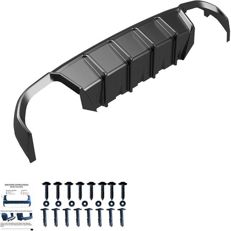 OneWay, Frontlippe, glanzschwarz, passt zu BMW 4-Serie G26 M-Pack/M440i (2021-)