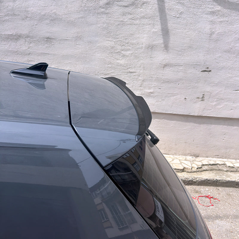 OneWay, Dachspoiler, Glanzschwarz, passend für Volkswagen Golf VIII HB 3/5-türig (2020-2024 & FL 2024-), excl. GTi/GTD/GTE/R/R-Line