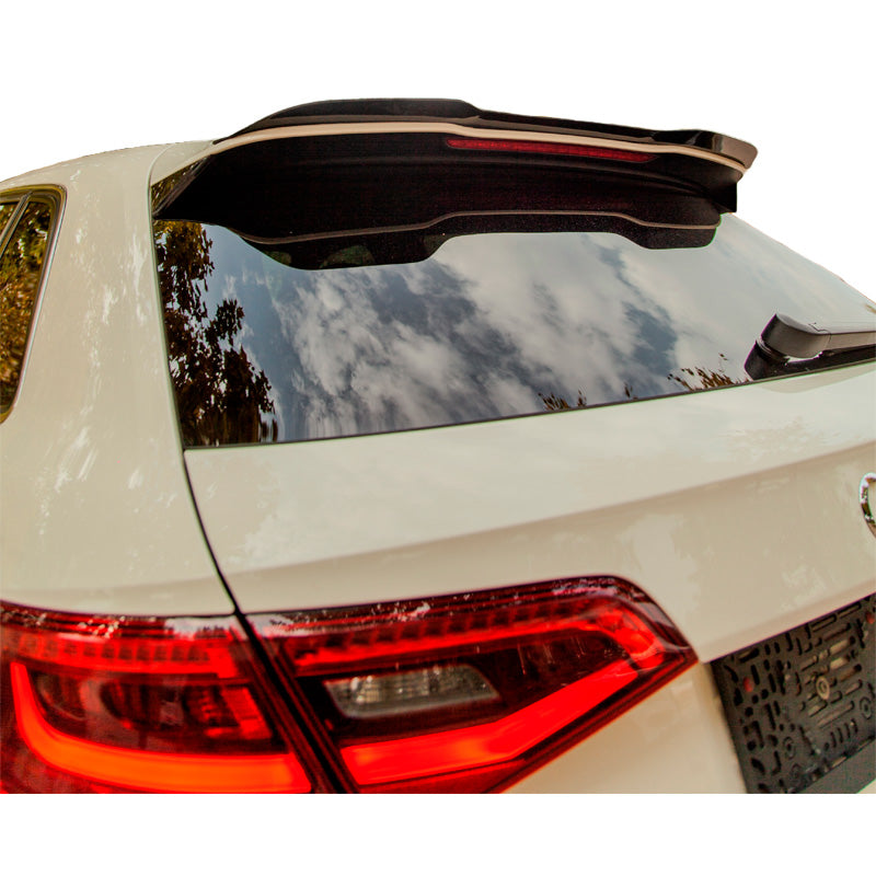 OneWay, Heckspoilerkappe, glänzend schwarz, passend für Audi S3 Sportback 8V/8V Facelift 2013-2020