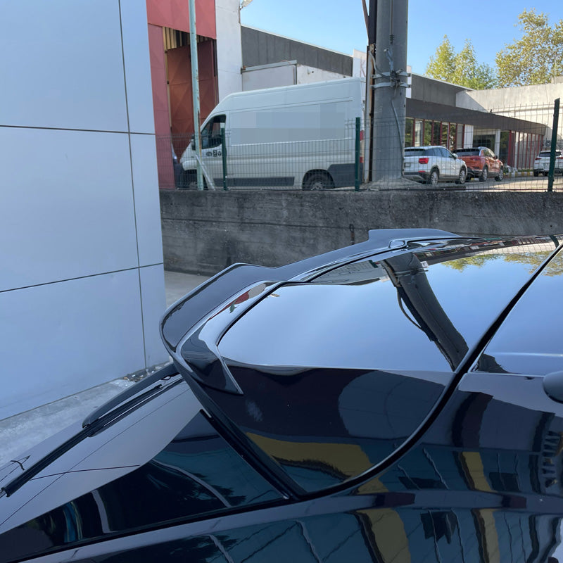 OneWay, Tagspoiler (Kappe), glänzend Schwarz, passt für Audi RS Q8 MK1 2019-, 'Sporty Design'