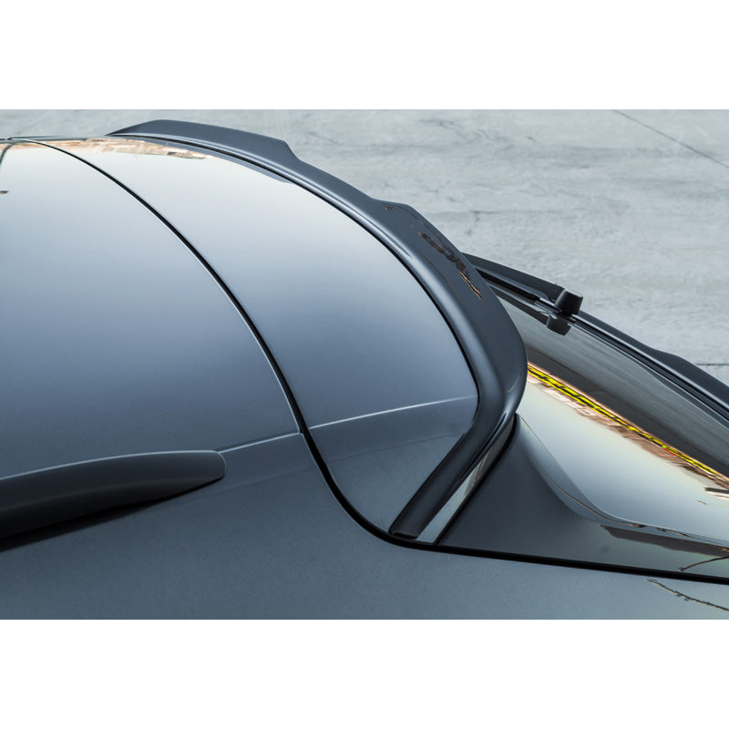 OneWay, Dachspoiler, Hochglanz-Schwarz, Passt für Audi A6 S-Line/S6 C8 Avant 2018-, ABS-Kunststoff