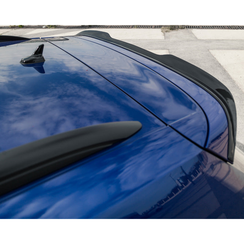 OneWay, Heckspoilerkappe, glänzend schwarz, passend für Volkswagen Tiguan II R/R Line Facelift 2020-2024