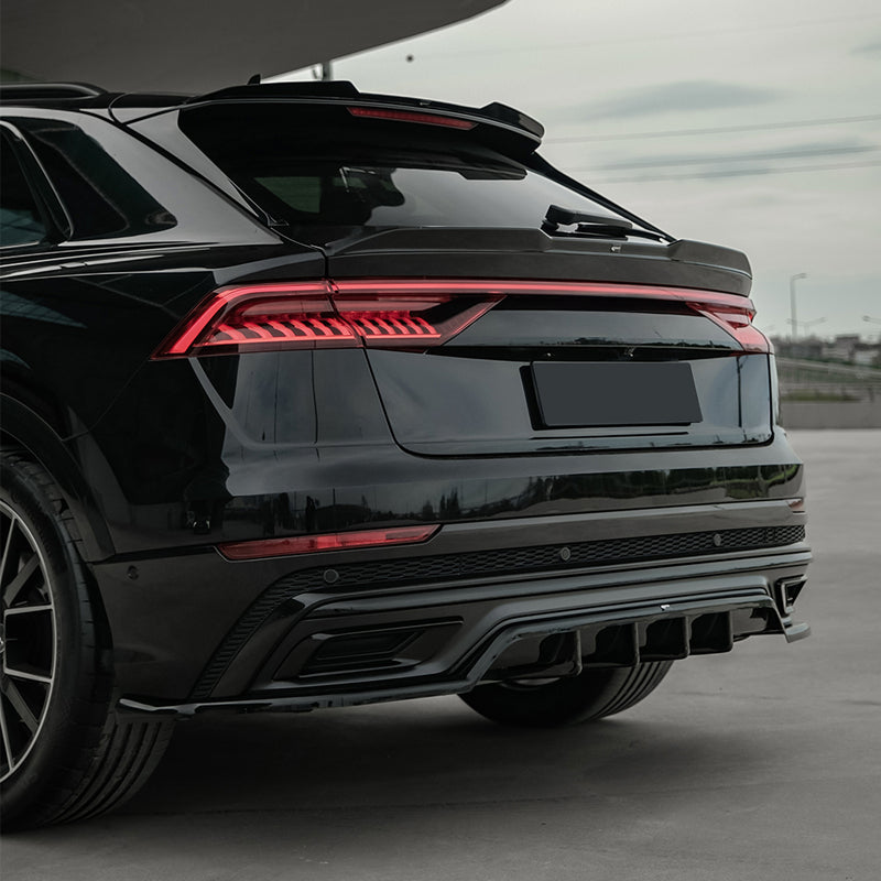OneWay, Dachspoiler, Mattschwarz, passt für Audi Q8 S-Line & SQ8 (2018-)