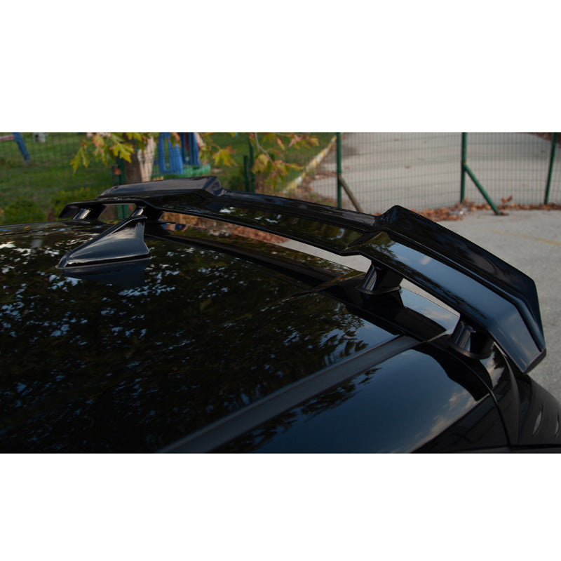 OneWay, Dachspoiler-Kappe, glänzend schwarz, Passend für Hyundai I20 N MK3 2020-, 'Elegance'