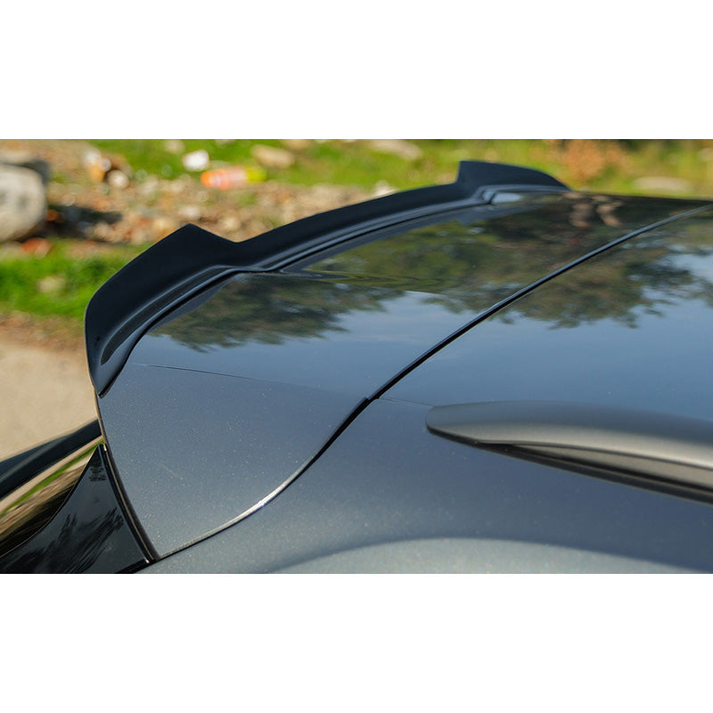 OneWay, Dachspoiler-Kappe, glänzend schwarz, Passend für Audi Q5 (FY) S-Line Facelift 2020-2024, ohne Sportback