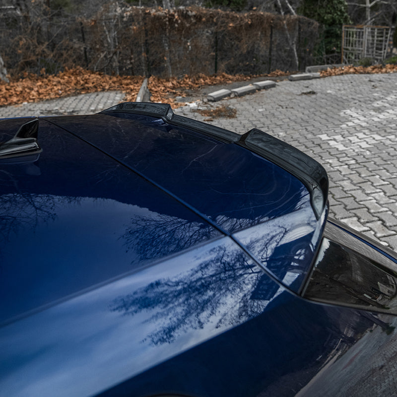 OneWay, Dachspoiler, glänzend schwarz, Passend für Audi A3/S3/RS3 (8Y) Sportback 2020-2024