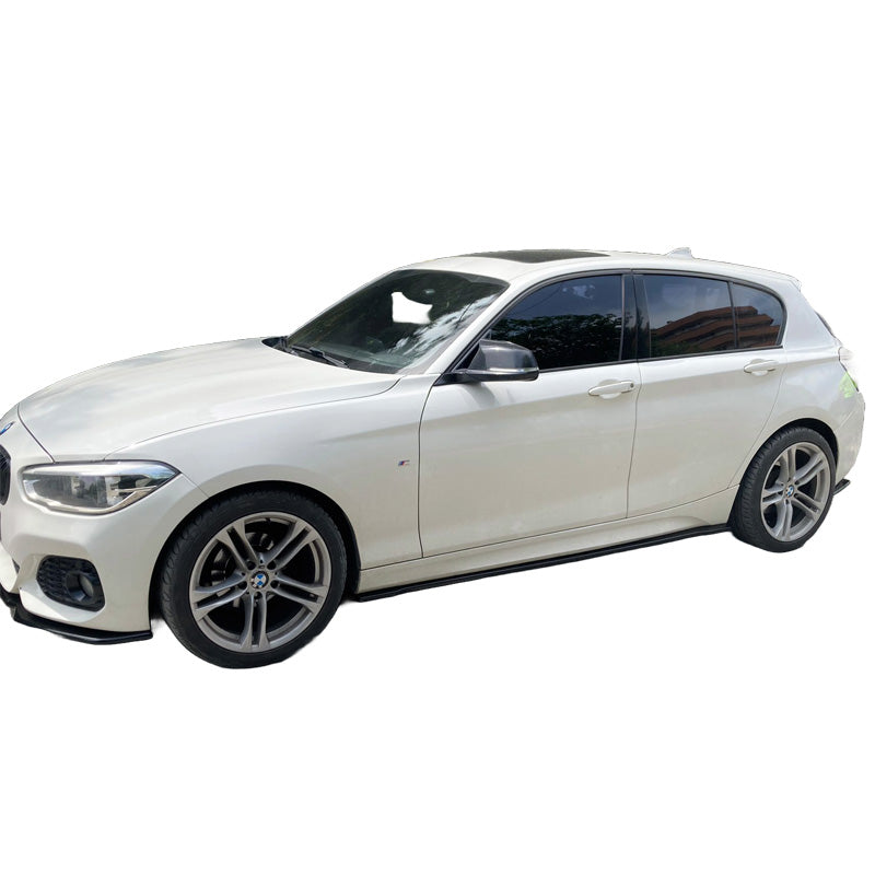 OneWay, Seitenschweller-Set, Hochglanzschwarz, Passend für BMW 1-Serie F20/F21 M-Power 2011-2019, Version 2