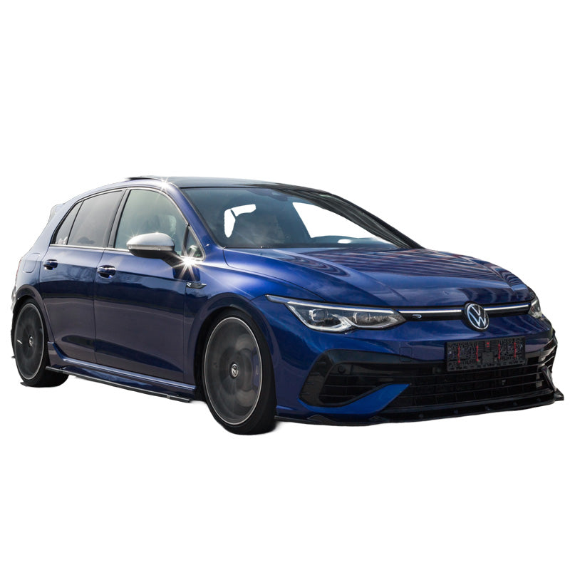 OneWay, Seitenschweller, Hochglanzschwarz, Passend für Volkswagen Golf VIII HB/Variant R 2020-, 2-teiliges Set