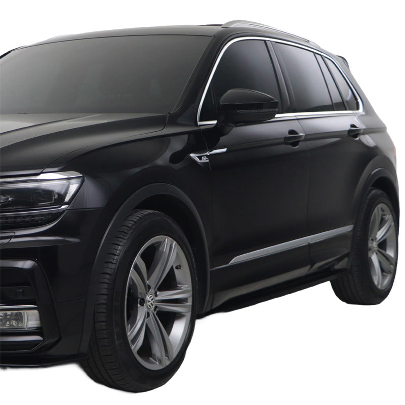 OneWay, Seitenschweller, Hochglanzschwarz, Passend für Volkswagen Tiguan II R-Line 2016-2020