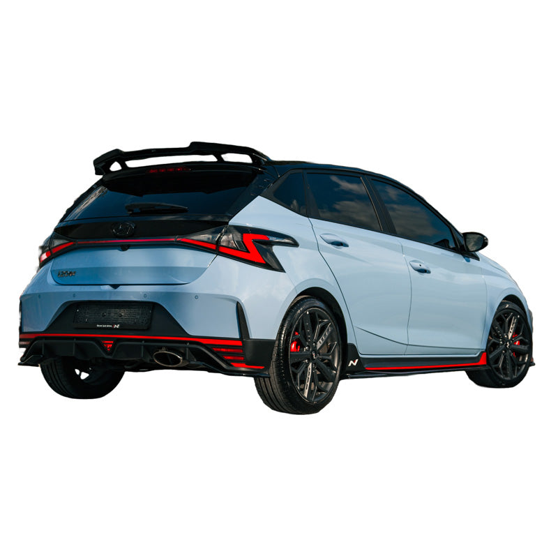 OneWay, Seitenschweller, Hochglanzschwarz, Passt für Hyundai I20 N MK3 2020-, 'Elegant Design'