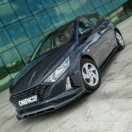 OneWay, Sideskørter, Blank sort, passer til Hyundai i20 III (BC3) Facelift (2023-)