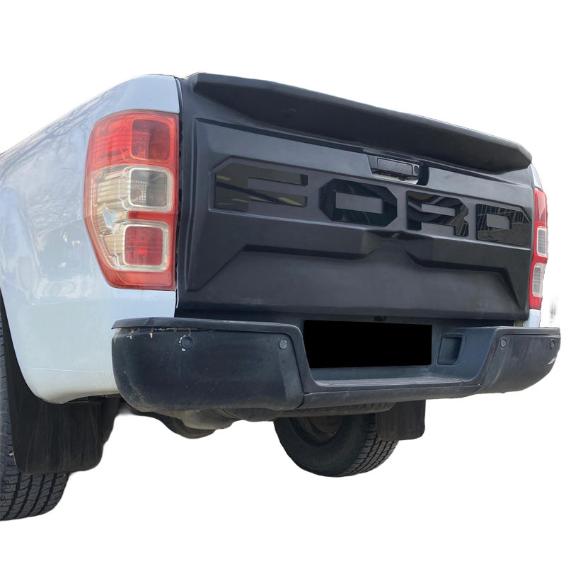 OneWay, Heckklappenabdeckung, Mattschwarz, Passend für Ford Ranger T6/T7/T8 (2012-2022)