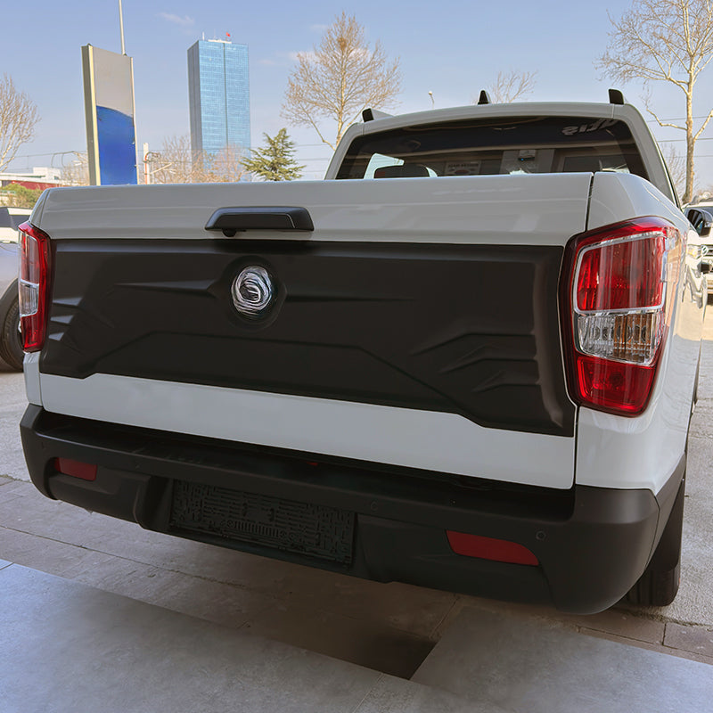 OneWay, Heckklappenabdeckung, Matt schwarz, passend für SsangYong Musso Grand (2018-)