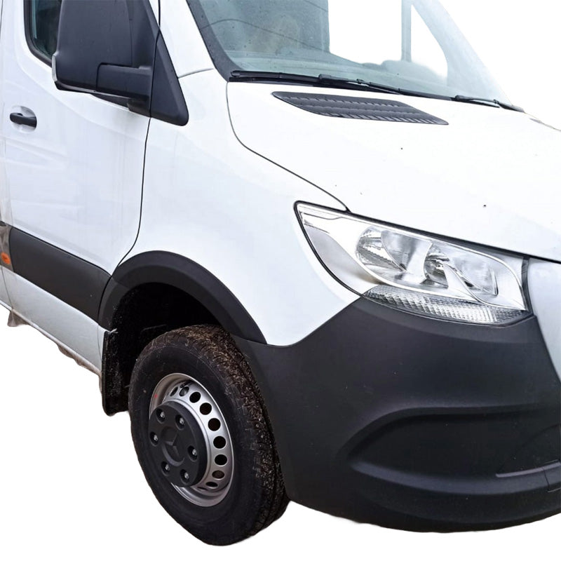 OneWay, Radlaufverbreiterungen, Mattschwarz, Passend für Mercedes Sprinter W907 (2018-), 4-teiliges Set